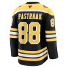 Boston Bruins Hockeydrakt Fanatics Premium David Pastrnak 2024-25 Svart Hjemme - Herre